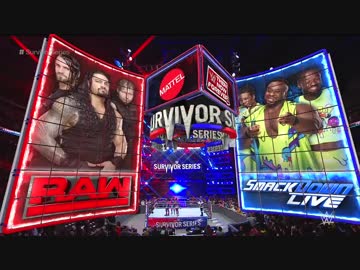 【WWE】ザ・シールド vs ニュー・デイ【SvS17】