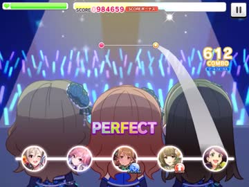 【デレステ】Trinity Field  MASTERフルコン (2Dリッチモード)