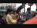 美人鷹匠　石橋里美　鷹の飛翔イベント