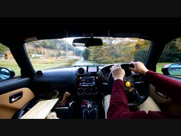 【車載動画】晩秋紅葉キャンプ【黄和田キャンプ場】