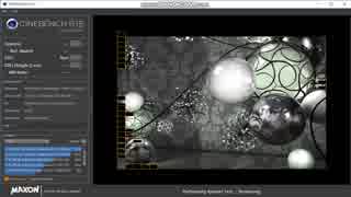 PCベンチマーク　CINEBENCH R15