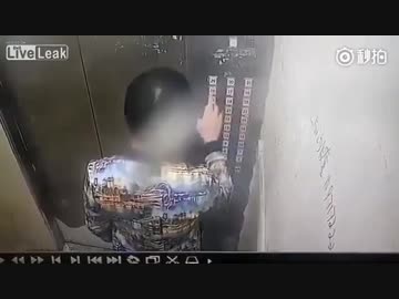 中国人、エレベーター内で放尿し故障させる