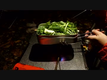 【夕飯】道志の森　2017　秋キャンプ　その3【のんびりセローで】