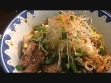 汁なし担担麺みたいな味の辛シビ油そばでごめんなさい(T円T)