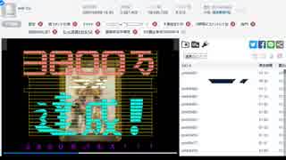 【sm125732】3800万コメント達成の瞬間