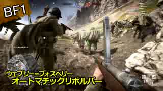 【BF1】BF1で知る第一次世界大戦の銃たち_最終回【ゆっくり実況】AutoRevolver