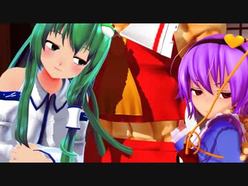 【東方MMD】　第一話「霊夢楼、幻想郷の地図を考える」