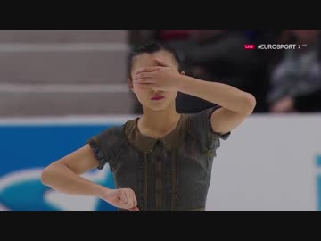 【ユロスポ実況】坂本花織 2017 Skate America FS