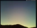 空 タイムラプス動画 2017年11月27日 : 晴れときどき曇り(朝方霧多い)