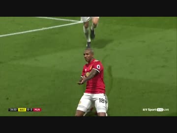 ≪17-18EPL：第14節≫ ワトフォード vs マンチェスター・ユナイテッド