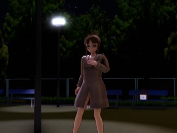 【MMD】律子の露出日記・上 「Lamb.」【紳士向け】