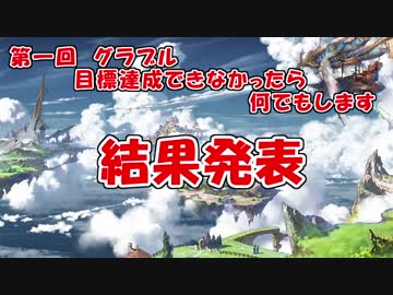 【グラブル】目標達成できなかったらなんでもします。＃１　後編
