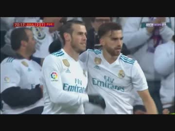 ベイル復帰 ≪17-18コパ・デル・レイ ベスト32・第2戦≫ レアル・マドリード vs フエンラブラダ