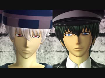 【MMD銀魂】パジャマっ子と看守でBURNING