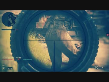 【CoD:WW2】味方の背中を守ってみた【アナルガード】