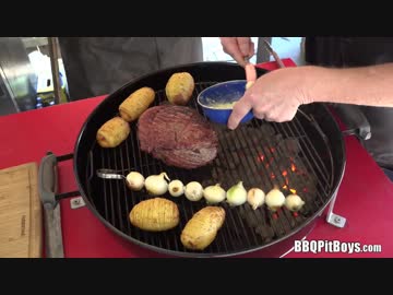 ガーリックバタービーフ＆ローストポテト