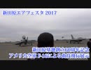 新田原エアフェスタ2017 アメリカ空軍 F-16による曲技飛行展示