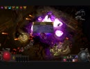 【PoE】RF DarkPact Slayer Build vs Minotaur Map - フラスコ未使用【3.0】