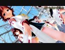 【MMD艦これ】金剛4姉妹でリバーシブルキャンペーン　生足ローアングルVer