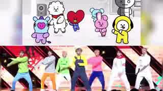 [防弾少年団BTS] BTS vs BT21 Go Go