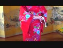 色浴衣の着付け Dressing of color yukata　~自分で色浴衣を着る方法~