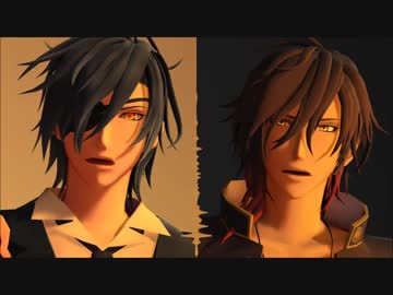 【MMD刀剣乱舞】アイロニックメタファー（倶利伽羅+光忠）