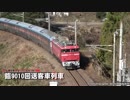 JR貨物／JR東日本 コンテナ貨物列車と臨時回送客車 東北新幹線・警笛付き