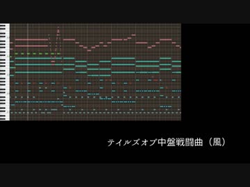 【嘘＆ネタ】開発中止になったテイルズオブの中盤戦闘曲【MIDI】