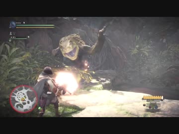 ∴【MHW】モンハンワールド ドスジャグラス ヘビィボウガン 1分31秒43（β）
