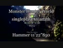 MHWβ版 シングル・アンジャナフ・ハンマー 11’22”850