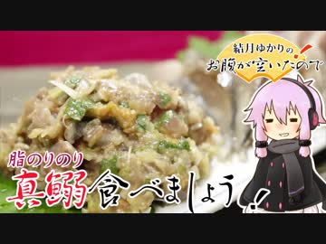 結月ゆかりのお腹が空いたのでVol.20 「真鰯食べましょう」