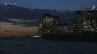 武井雅人　ニューヨーク　自由の女神像と夜景