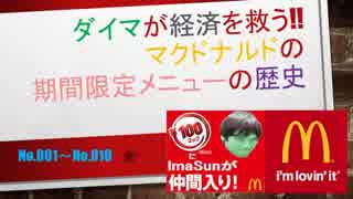 マクドナルドの期間限定メニューの歴史Part1