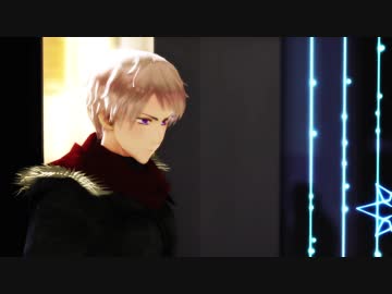 【APヘタリアMMD】普で“Christmas Lights” 1080p版【歌唱モーション】