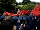 2008/05/08 早稲田大学　胡錦濤抗議デモ　もみ合い