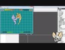 2D格闘ツクール2ndでなんか作りたい動画 004 しゃがんで跳ねて殴ったりしろ