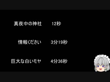 【ゆっ怖】ゆっくり怖い話・その308【怪談】
