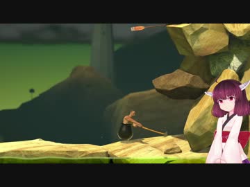 【Getting Over It】きりたん登山1【VOICEROID東北きりたん】