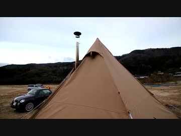 薪ストーブをテントに入れる方法【 Fb.ストーブNEOとサーカスTC】