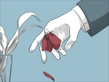 【手描き】花瓶に全力で触れた【役者人狼】