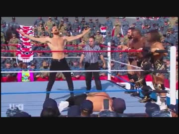 【WWE】NEW DAY&amp;ウーソーズvsルセフ&amp;イングリッシュ&amp;ゲイブル&amp;ベンジャミン