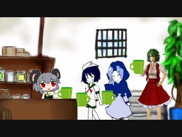 自作した飲み物を出すNYN姉貴