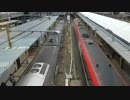 【新宿駅】上から見る川越線（1317F）と停車中成田エクスプレス