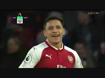 ≪17-18EPL：第18節≫ ニューカッスル vs アーセナル
