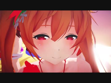 【MMD】サンタな白露型で好き！雪！本気マジック【紳士向け】