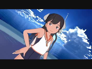 【MMD艦これ】伊400で[A]ddiction【モデル配布】