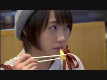 美少女が寿司を食べるだけの動画