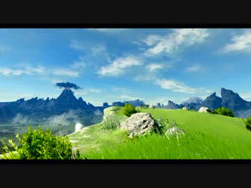 【風景】ハイラルを眺める動画【始まりの台地】