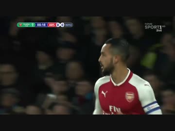 ≪カラバオ・カップ17-18≫ [準々決勝] アーセナル vs ウェストハム