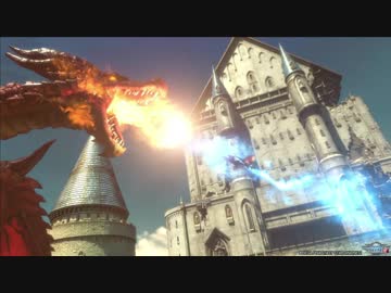 【PSO2】紅き邪竜　エリュトロン・ドラゴン戦　フルメドレー【戦闘BGM】